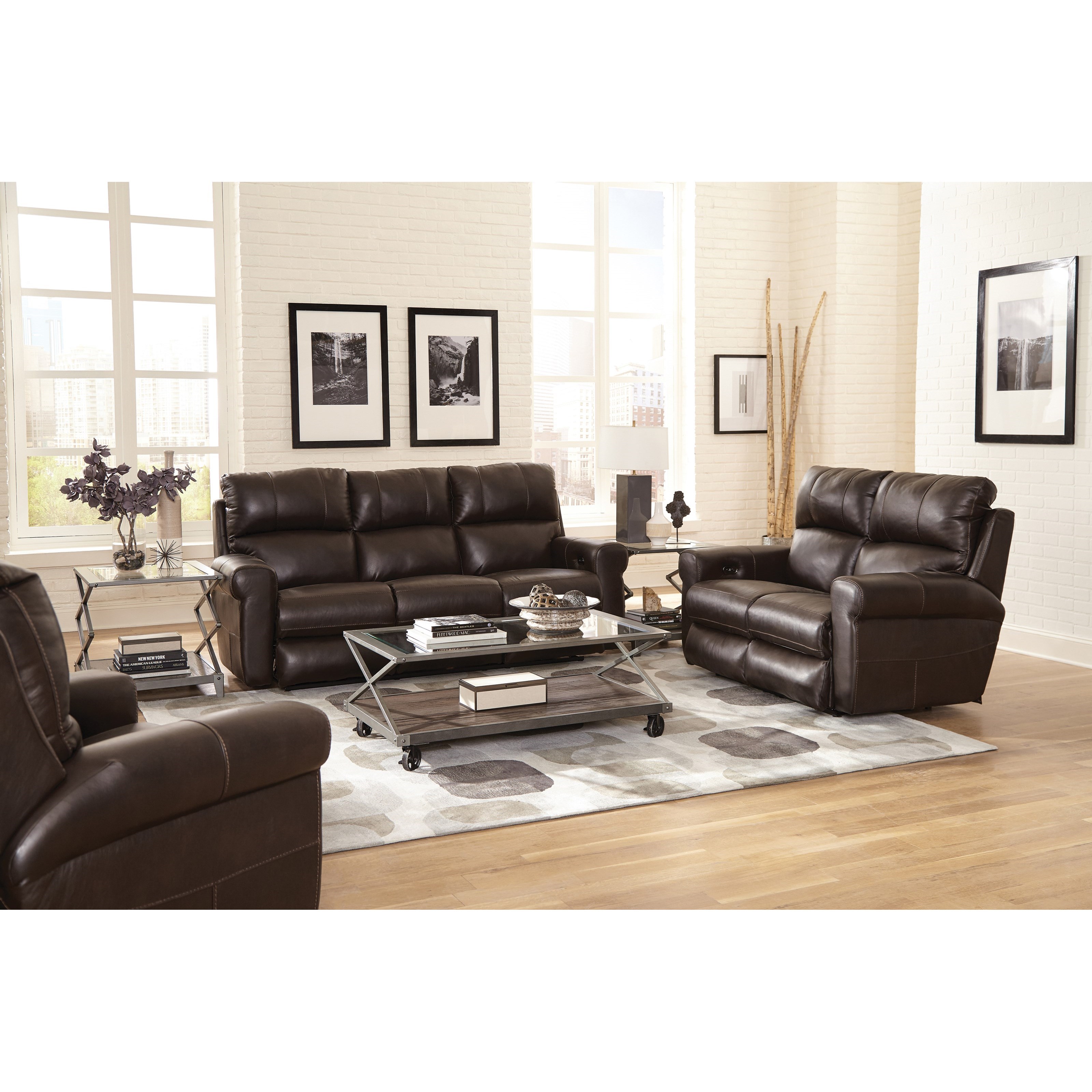 Catnapper Torretta 457 Living Room Group 3 Power Reclining Living Room
